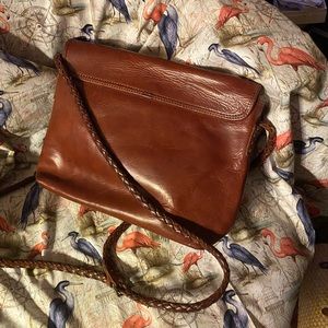 Vintage Cole-Hahn leather crossbody purse
